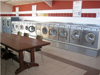 The high quality laundry facility