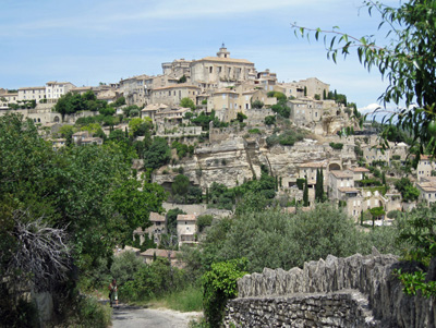 The hilltop village of Gordes