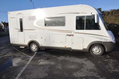 2014 Pilote Référence G690LR caravan: Bed down for a British effort