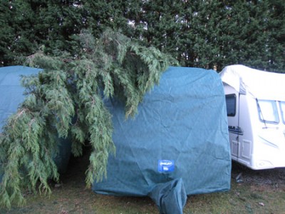 Caravan cover saves Caravan Guard customer’s tourer from fallen tree thumbnail