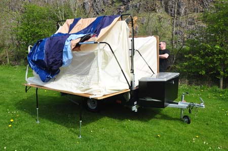 Trigano Galleon Camper setup 1