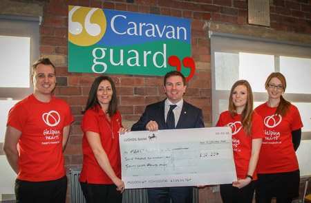 Caravan Guard raise over £35,000 for Heart Research UK! 