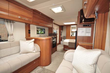 Buccaneer Clipper Caravan Interior 2