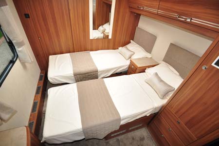 Buccaneer Clipper Caravan Twin Beds