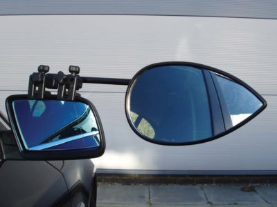 Milenco Aero 3 caravan towing mirrors