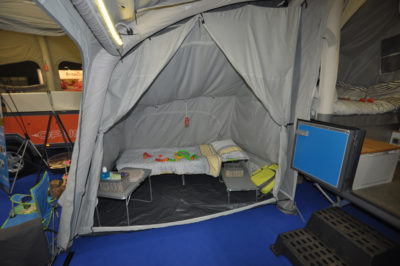 Opus Air Folding Camper Bedroom