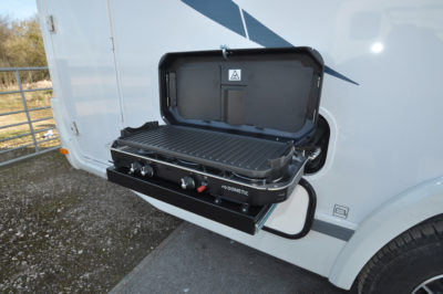 Chausson TravelLine 711 Motorhome Barbecue