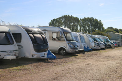 Caravans and motorhomes are all stored up! thumbnail