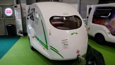 Go-Pod caravan with Plus Pack