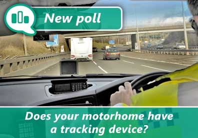 Does your motorhome have a tracking device? thumbnail