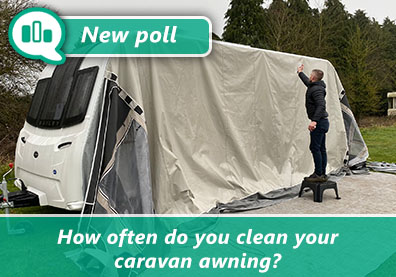 How often do you clean your caravan awning? thumbnail