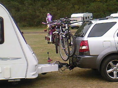 How to Carry Bikes While Towing a Travel Trailer
