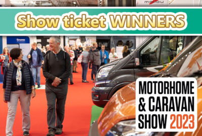 2023 Motorhome & Caravan Show ticket winners thumbnail