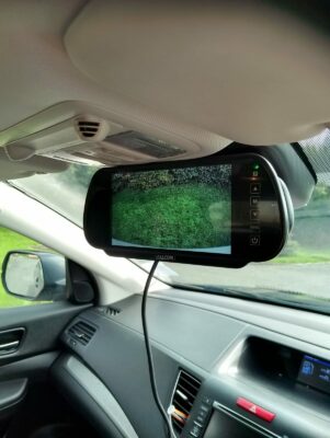 reversing camera monitor