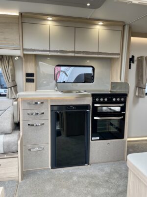 2025 Elddis Crusader Mistral kitchen