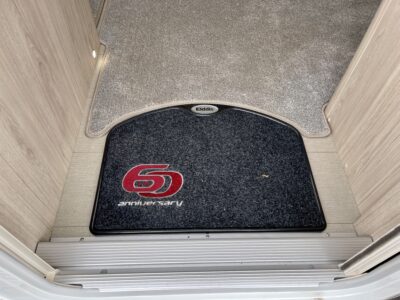 2025 Elddis Crusader Mistral 60th anniversary caravan doormat