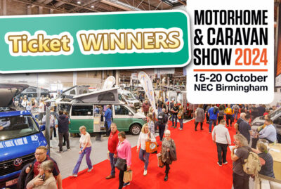 2024 Motorhome & Caravan Show ticket winners thumbnail