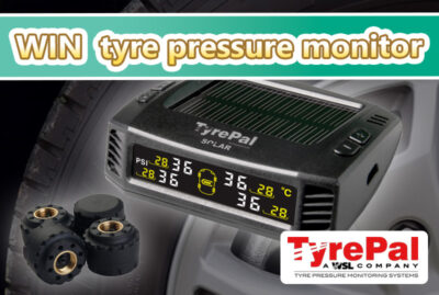 WIN TyrePal Solar Colour Pro tyre pressure monitoring system thumbnail