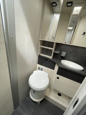 2024 Chausson Titanium Ultimate 788 motorhome washroom