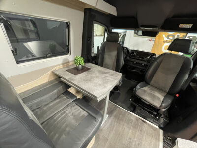 2024 Frankia Yucon Peak campervan seating