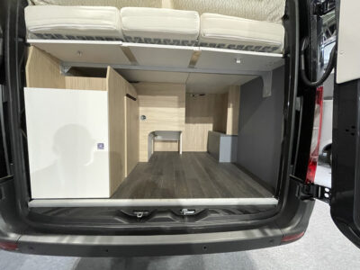 2024 Frankia Yucon Peak campervan underbed storage