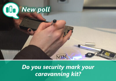 Poll: Do you security mark your caravanning kit? thumbnail