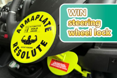 Win an Armaplate Resolute steering wheel lock thumbnail