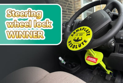 Motorhome steering wheel lock winner announced thumbnail