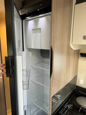 2025 Swift Sprite Quattro MB Exclusive fridge