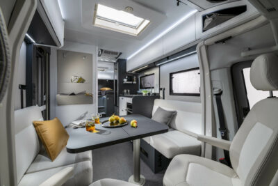 2025 Adria Compact Max DL motorhome interior