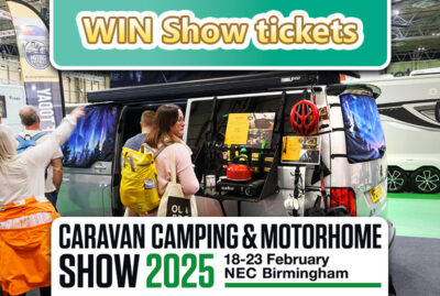 Win tickets to the 2025 Caravan, Camping & Motorhome Show thumbnail