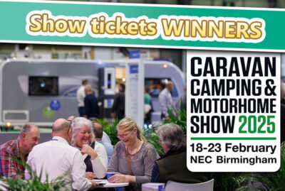 2025 Caravan, Camping & Motorhome Show ticket winners + discount code thumbnail