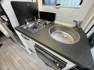 2025 McLouis Fusion 330 motorhome kitchen