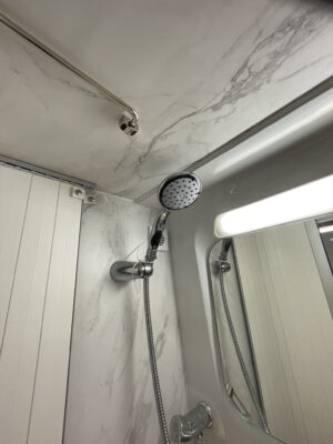 2025 Swift Carrera 244 campervan shower