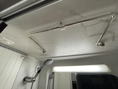 2025 Swift Carrera 244 campervan shower rail