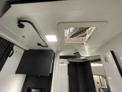 2025 Adria Compact Max DL washroom skylight