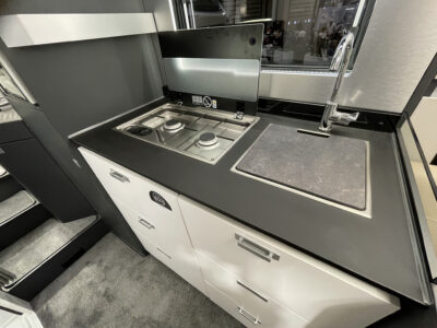 2025 Adria Compact Max DL kitchen