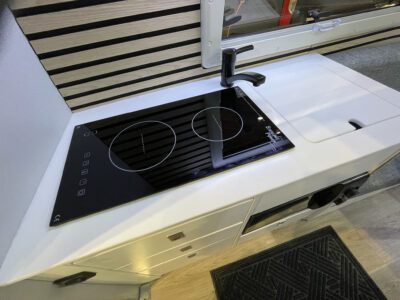 2025 Go Pod Flex micro caravan kitchen