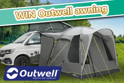 Win Outwell Pine Hills motorhome or campervan awning thumbnail