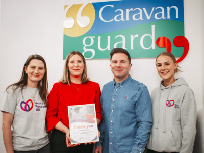 Heart Reasrch thank Caravan Guard for their paperless policies fundraising initiative