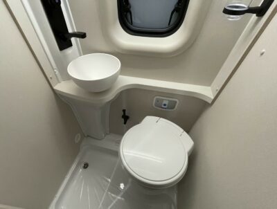 2025 Xplore CV X8 campervan washroom